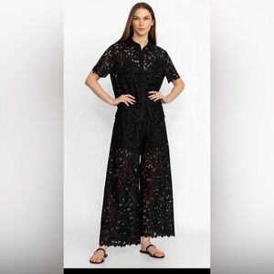 Johnny Was Kitt Lace Easy Pant NWT